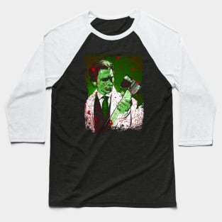 Graphic Photo Satirical Horror Movie Baseball T-Shirt